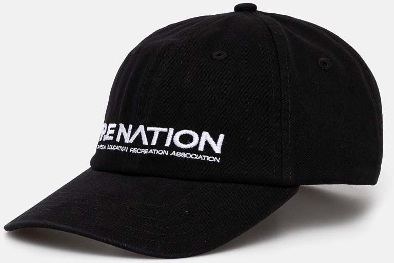 Bavlnená šiltovka P.E Nation Homage Cap čierna farba, s nášivkou, 243A417