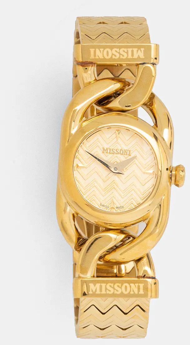 Hodinky Missoni dámske, zlatá farba, MWSL01022