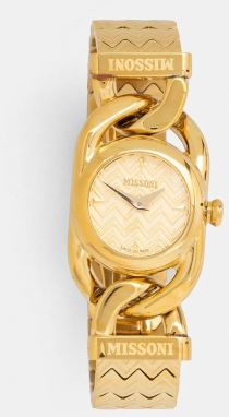 Hodinky Missoni dámske, zlatá farba, MWSL01022