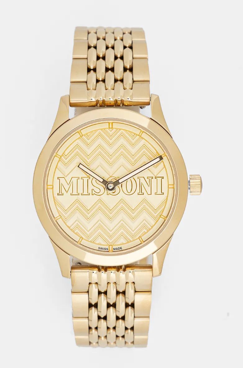 Hodinky Missoni dámske, zlatá farba, MWCCA0423