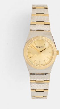 Hodinky Missoni dámske, zlatá farba, MWDCA0423