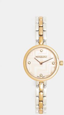 Hodinky Missoni dámske, zlatá farba, MWCZ00423
