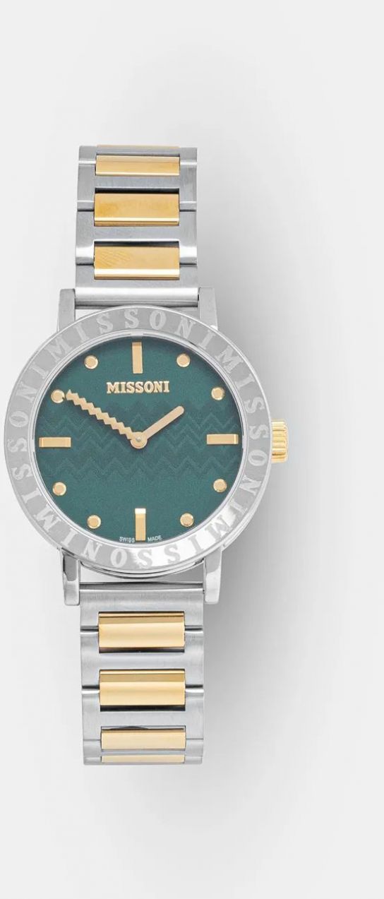Hodinky Missoni dámske, strieborná farba, MWQK00422