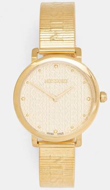 Hodinky Missoni dámske, zlatá farba, MWQW00422