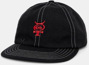 Šiltovka Quiksilver Mercury Cap čierna farba, s potlačou, AQYHA05461