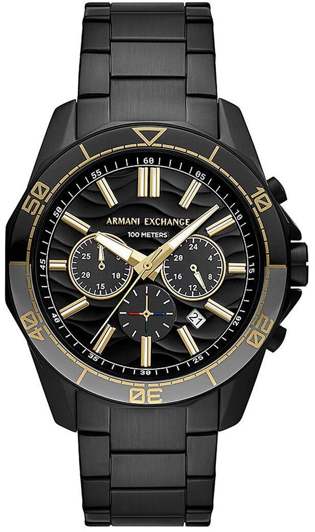 Hodinky Armani Exchange pánske, čierna farba, AX1963