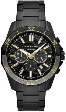 Hodinky Armani Exchange pánske, čierna farba, AX1963