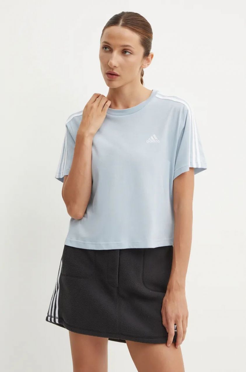 Bavlnené tričko adidas Essentials dámske, IS1568