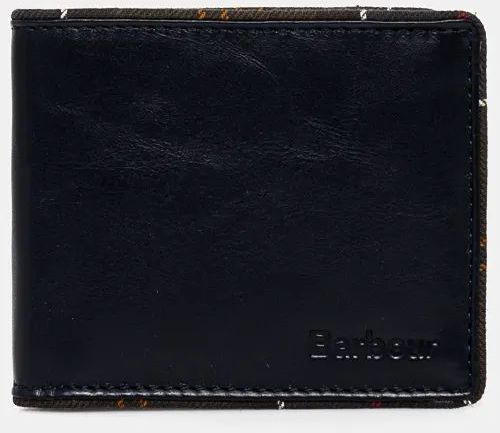 Peňaženka Barbour pánska, tmavomodrá farba, MLG0069