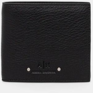 Peňaženka Armani Exchange pánska, čierna farba, 958098 4F870