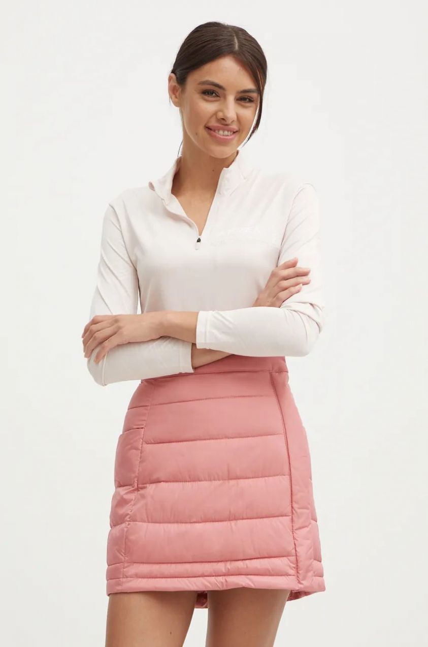 Športová mikina adidas TERREX Multi béžová farba, IW9188