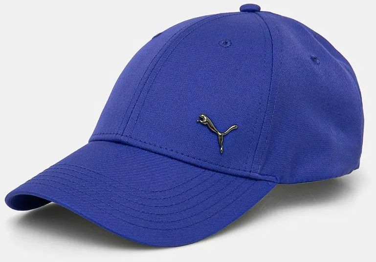 Šiltovka Puma tmavomodrá farba, jednofarebná, 21269