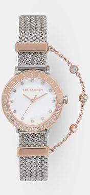 Hodinky Trussardi dámske, strieborná farba, R2453125510
