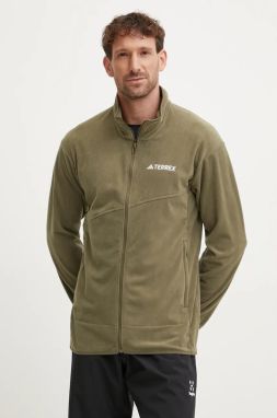 Športová mikina adidas TERREX Multi zelená farba, jednofarebná, IZ3291