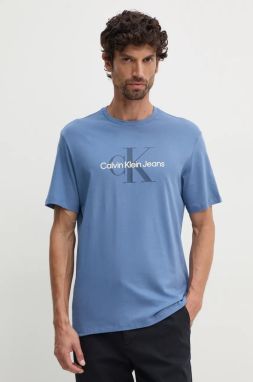 Bavlnené tričko Calvin Klein Jeans pánske, s potlačou, 00040EM286