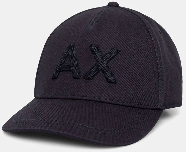 Bavlnená šiltovka Armani Exchange tmavomodrá farba, jednofarebná, 954213 4F112