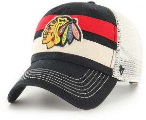 Šiltovka 47 brand NHL Chicago Blackhawks čierna farba, s nášivkou, H-CLBBN04GWP-BK