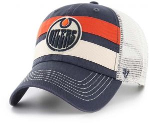 Šiltovka 47 brand NHL Edmonton Oilers tmavomodrá farba, s nášivkou, H-CLBBN06GWP-VN