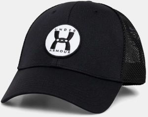 Šiltovka Under Armour čierna farba, s nášivkou, 1383441