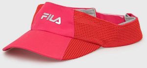 Šilt Fila ružová farba, jednofarebná