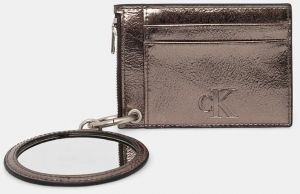 Peňaženka a zrkadlo Calvin Klein Jeans béžová farba, K60K612296