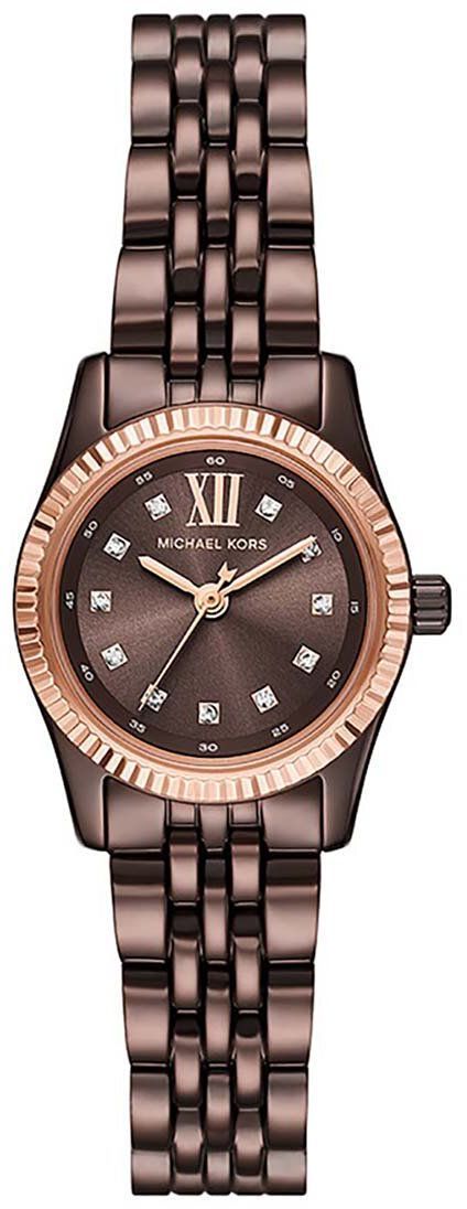 Hodinky Michael Kors dámske, hnedá farba, MK4844