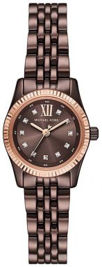 Hodinky Michael Kors dámske, hnedá farba, MK4844