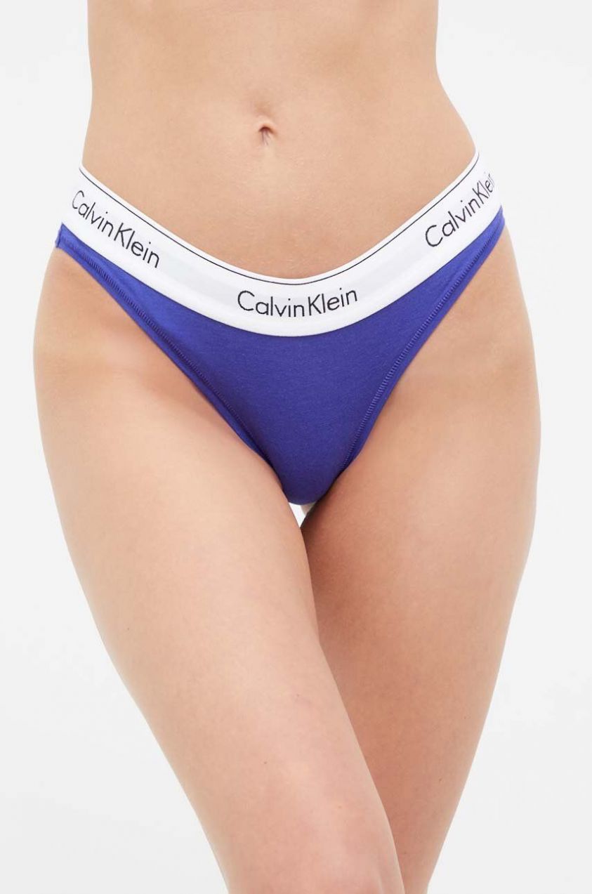 Nohavičky Calvin Klein Underwear tmavomodrá farba, 0000F3787E