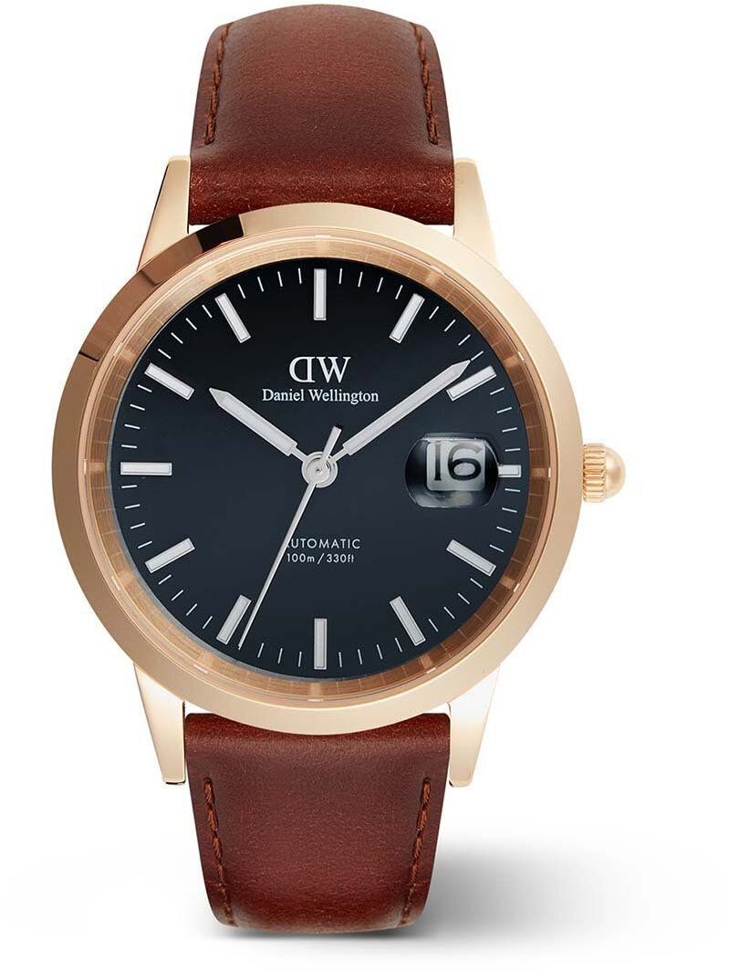 Hodinky Daniel Wellington pánske, hnedá farba, DW00100758
