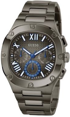 Hodinky Guess pánske, šedá farba, GW0572G5