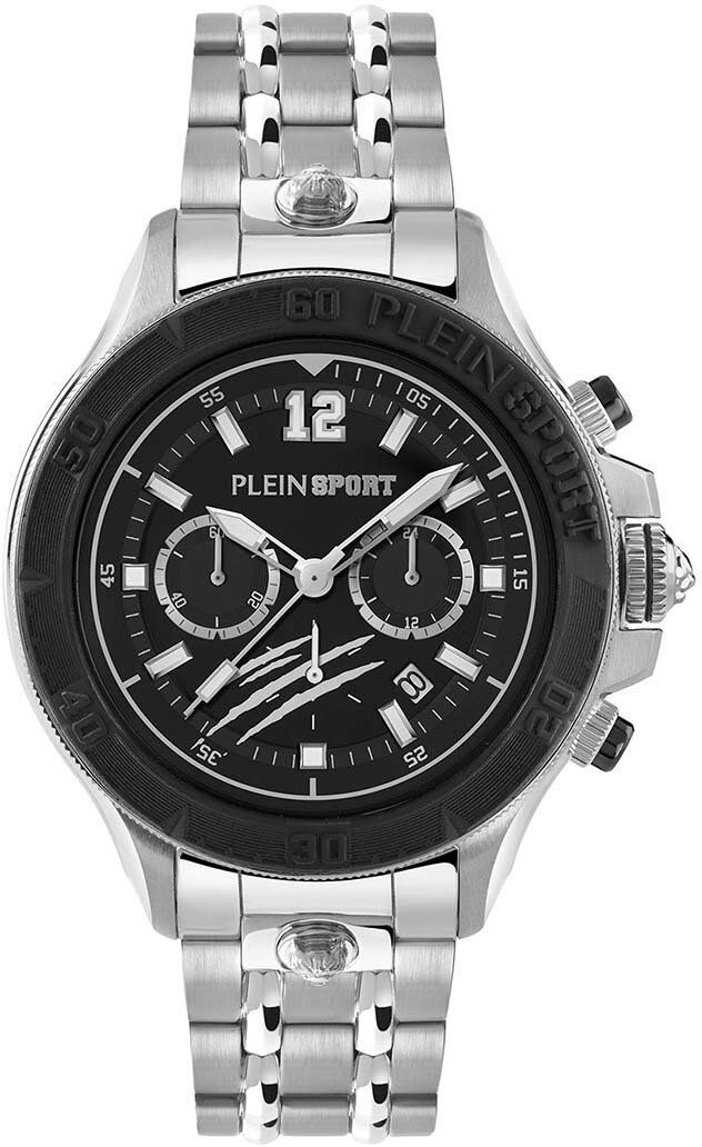 Hodinky PLEIN SPORT pánske, strieborná farba, PS6BA0624
