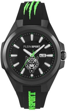 Hodinky PLEIN SPORT pánske, čierna farba, PS7BA0524