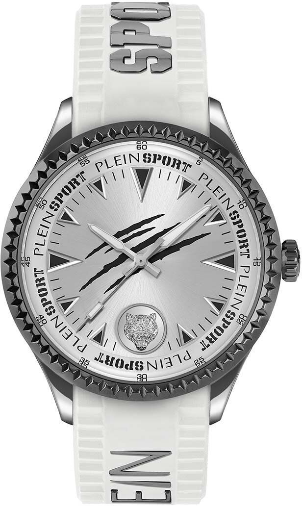 Hodinky PLEIN SPORT pánske, biela farba, PS5BA0224