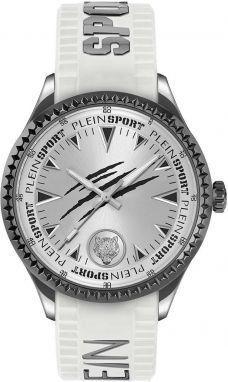 Hodinky PLEIN SPORT pánske, biela farba, PS5BA0224