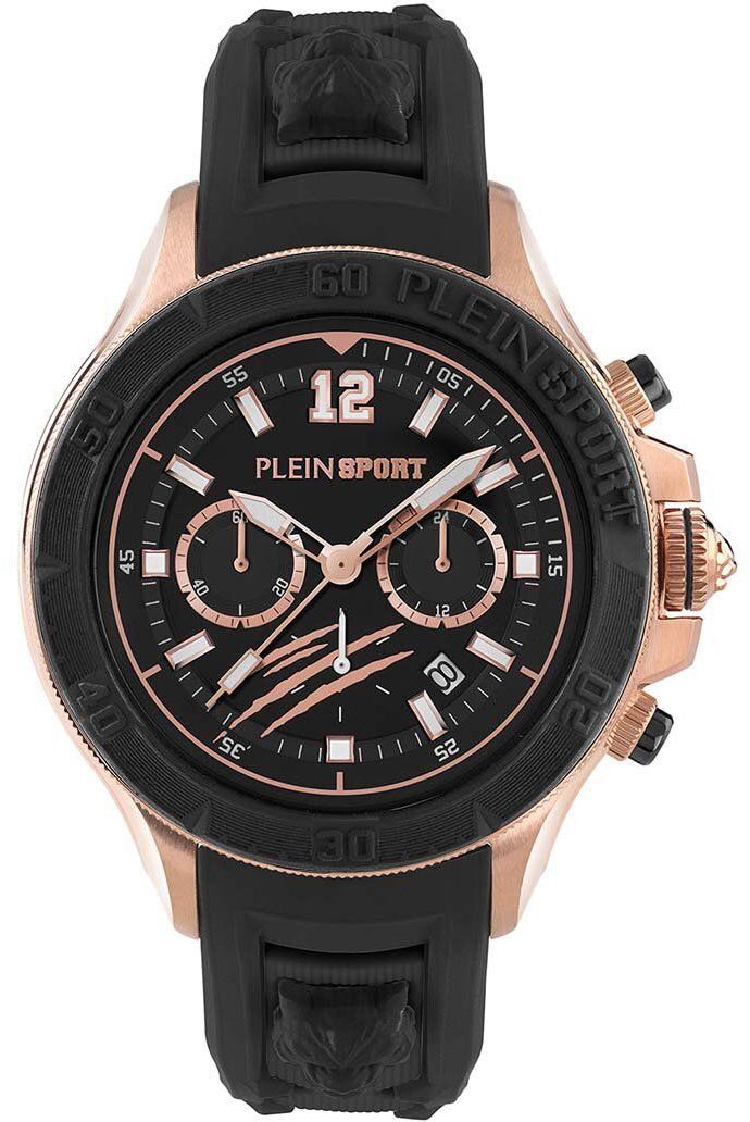 Hodinky PLEIN SPORT pánske, čierna farba, PS6BA0524