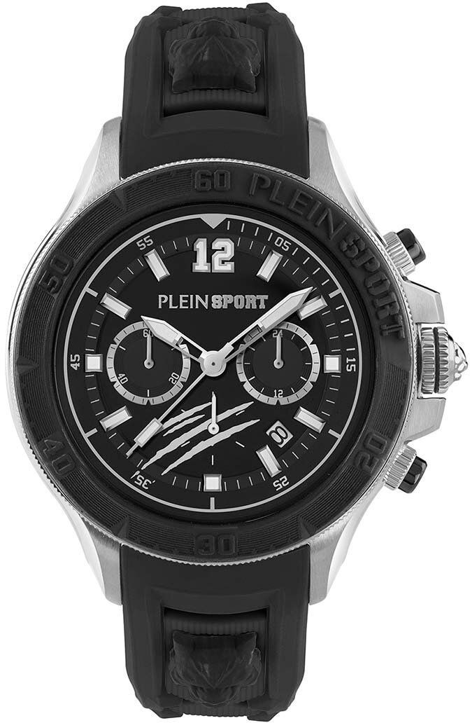 Hodinky PLEIN SPORT pánske, čierna farba, PS6BA0124