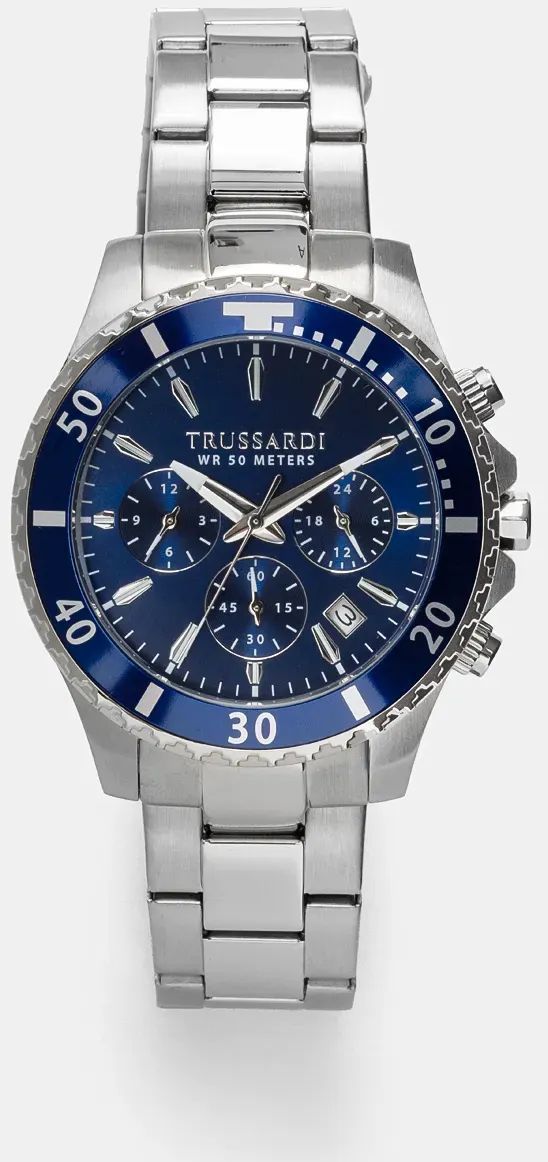 Hodinky Trussardi pánske, strieborná farba, R2453169003