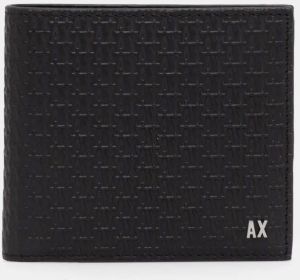 Peňaženka Armani Exchange pánska, čierna farba, 958098 4R847