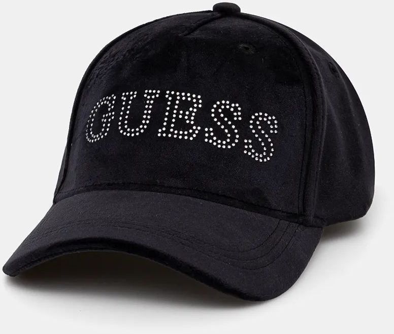 Šiltovka Guess čierna farba, s nášivkou, V4BZ04 KBXI2
