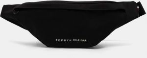 Ľadvinka Tommy Hilfiger čierna farba, AM0AM12971