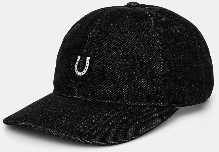 Džínsová šiltovka Levi's čierna farba, s nášivkou, D7920-0009
