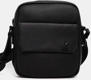 Malá taška U.S. Polo Assn. Seattle čierna farba, BEUS35749MVP
