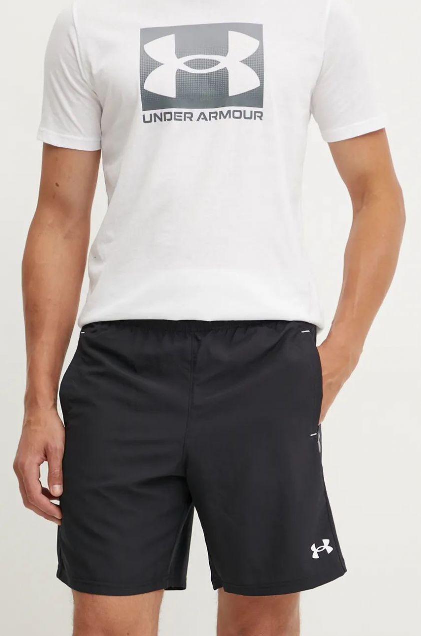 Tréningové šortky Under Armour Tech Utility čierna farba, 1385978