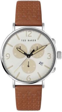 Hodinky Ted Baker pánske, hnedá farba, BKPBAS202