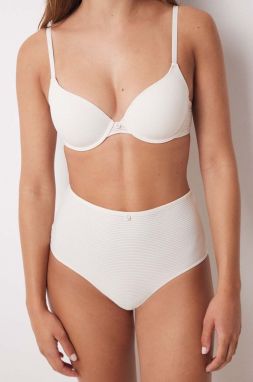 Nohavičky women'secret FEMININE COMFORT béžová farba, 4218729
