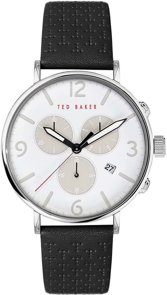 Hodinky Ted Baker pánsky, čierna farba, BKPBAS203