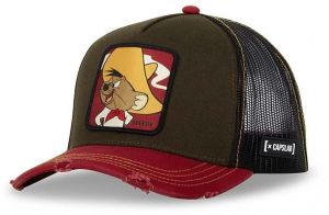 Šiltovka Capslab x Looney Tunes čierna farba, s nášivkou, CL/LOO10/1/CT/SPE