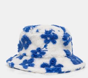 Klobúk Kangol FLORAL FLEECE biela farba, K5422.WB122