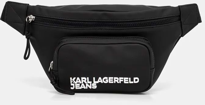 Ľadvinka Karl Lagerfeld Jeans čierna farba, 246D3080