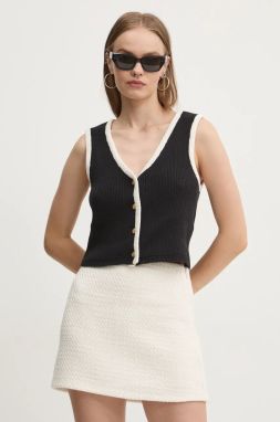 Vesta Abercrombie & Fitch čierna farba, KI150-4193